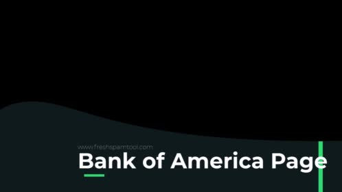 Bank of America Private Page