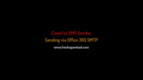 Email to SMS Sender